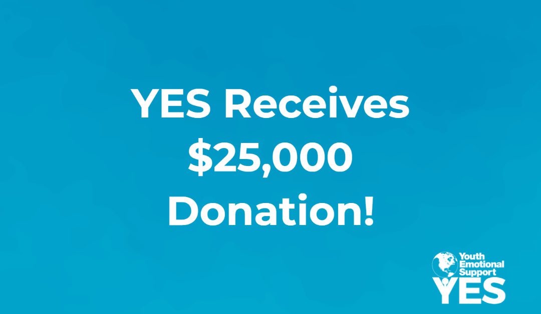 YES Receives $25,000 Donation!